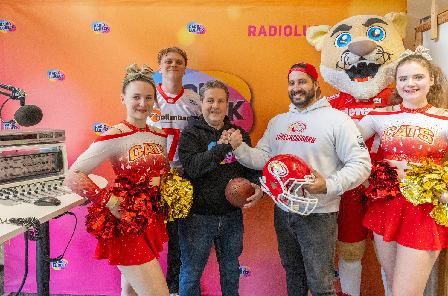 Lübeck Cougars und Radio Lübeck vereinbaren Medienpartnerschaft